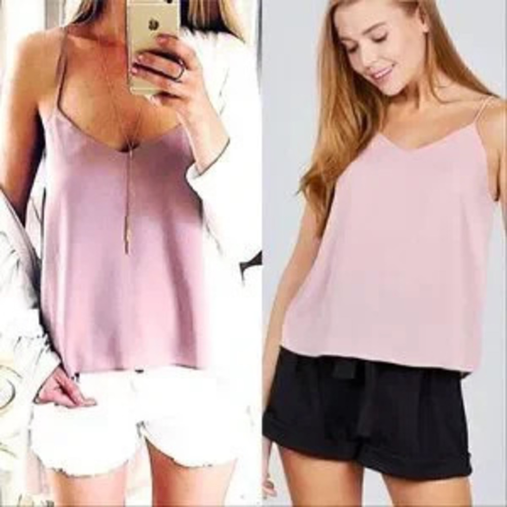 ZARA Pink Cami Top